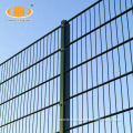 pvc coated double fence twin wire panel fence